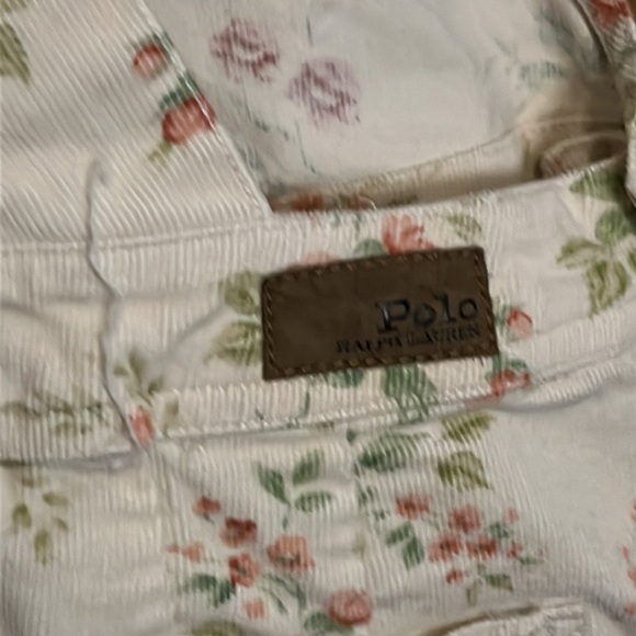 Polo Ralph Lauren Girls Floral Corduroy Skirtall - Picture 5 of 8